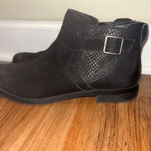 abeo Ayana Leather Ankle Boots, Sz.8.5N